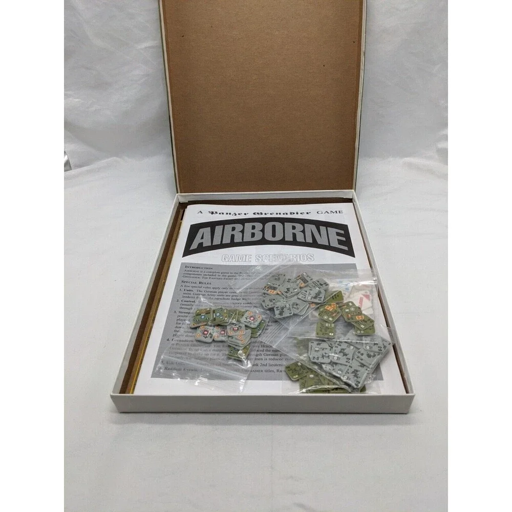 *Missing Rulebook Avalanche Press Airborne Board Game Expansion